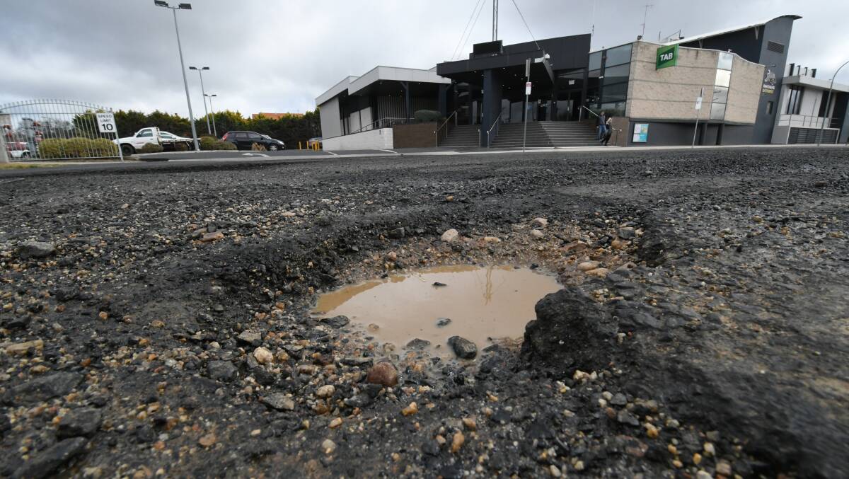 SHOCKING SURFACES: Council staff have been busy filling potholes after more rain across the weekend last weekend.