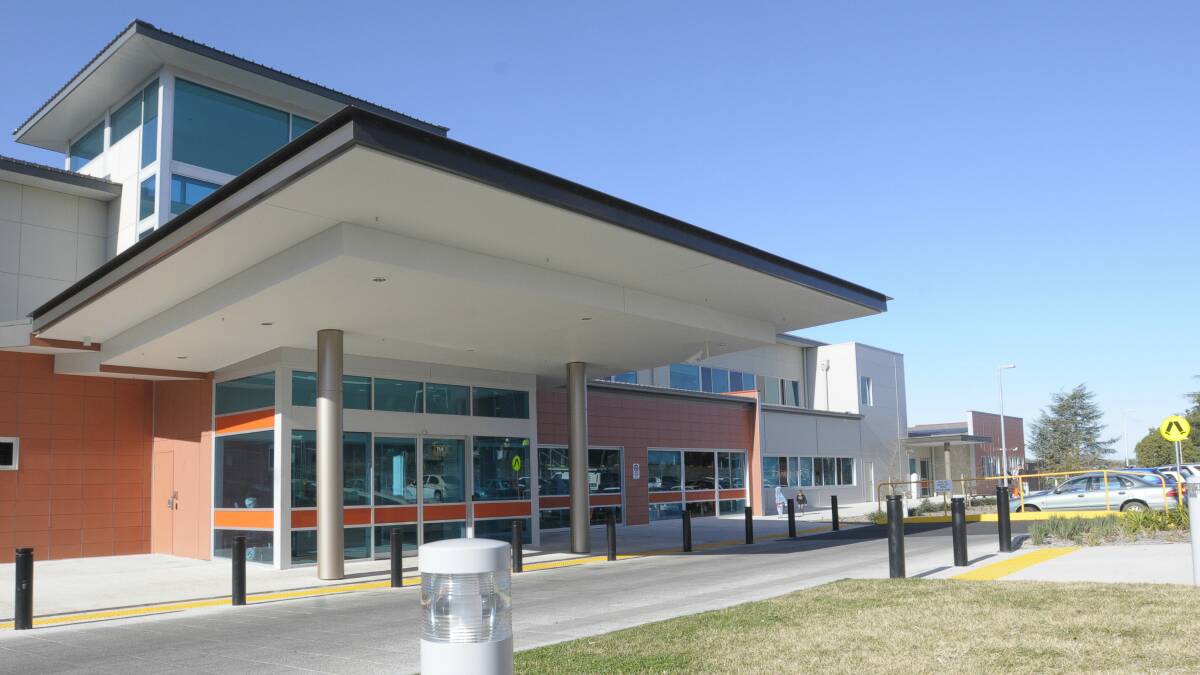 BATHURST BASE HOSPITAL: THE number of patients presenting at Bathurst Health Service between April and June fell almost 30 per cent, compared to the previous year.