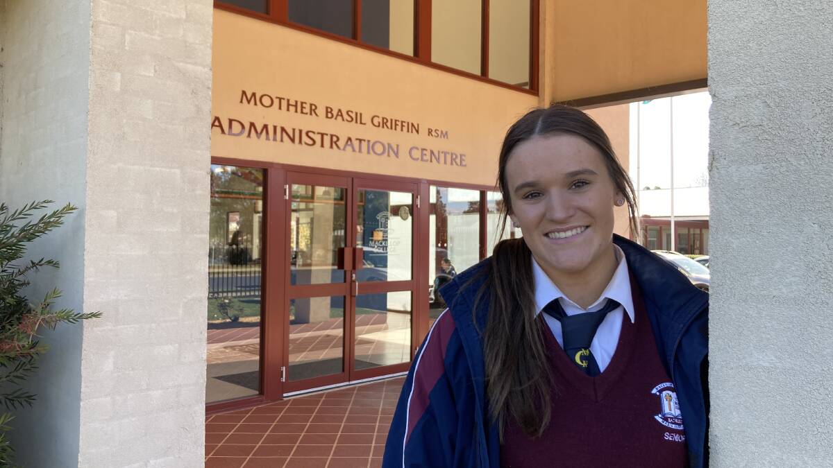 Lewellyn Kingham is currently studying a Cert III in Allied Health with TAFE online while also working at Bathurst Base Hospital once a month.