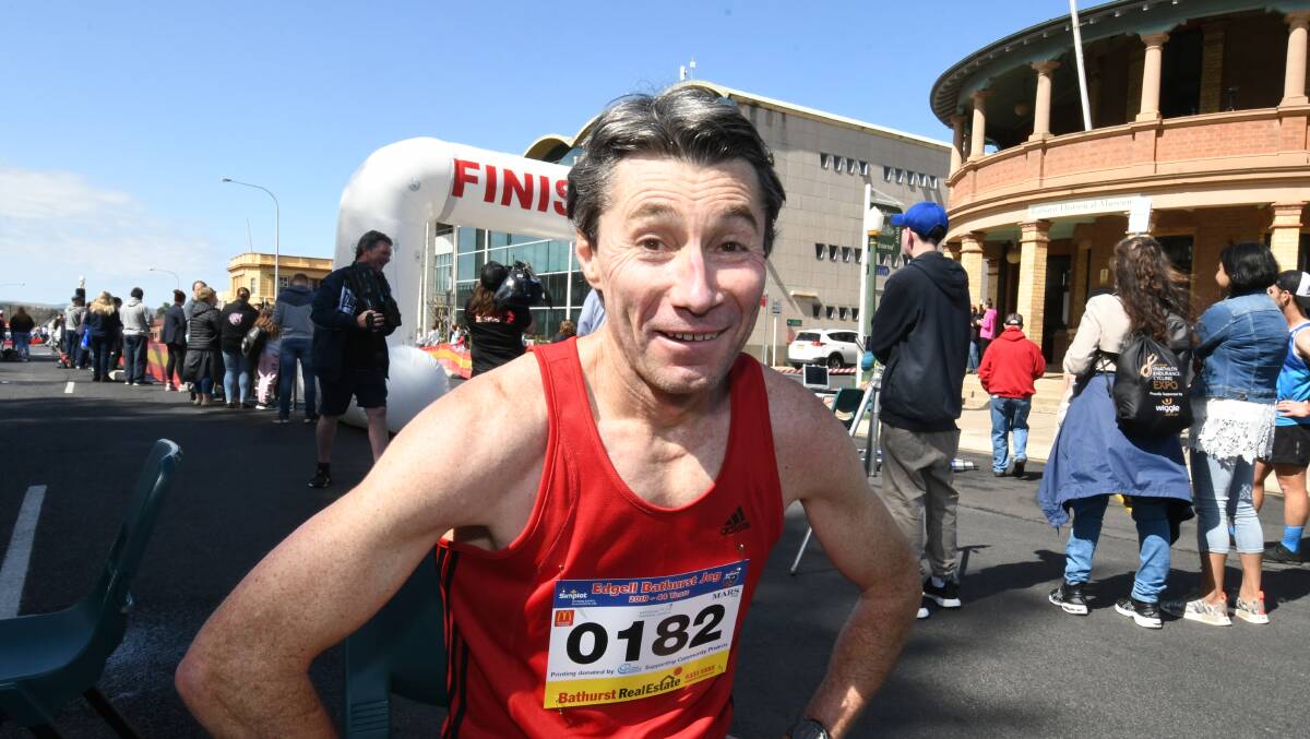 MAKING A RETURN: James Harrison, who won the Edgell Jog back in the 80s and 90s.