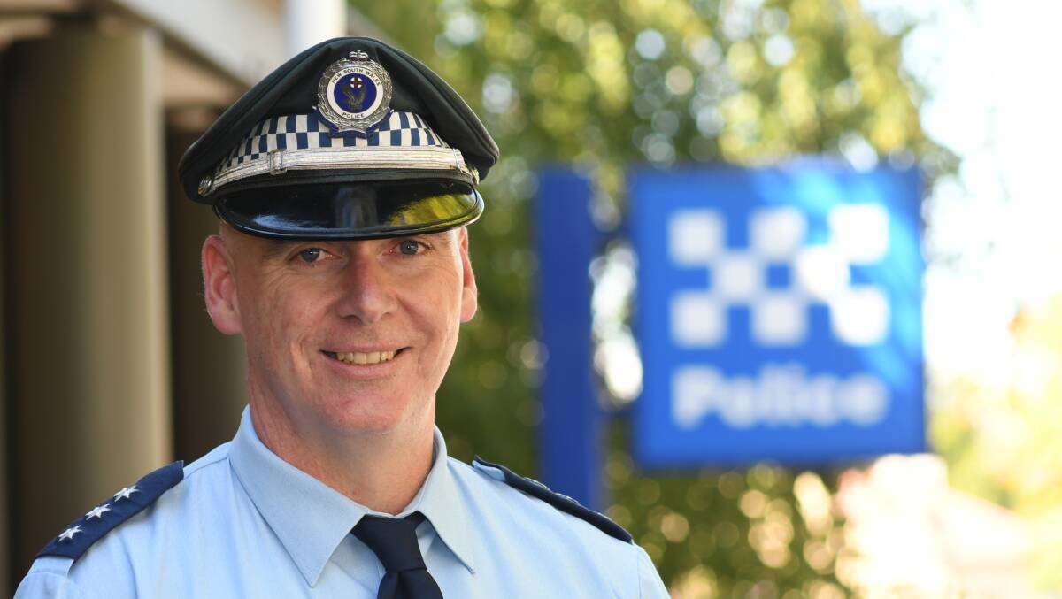 BRAVERY AWARD: Acting Inspector Mick White, pictured at Orange Police Station where he is based for work.