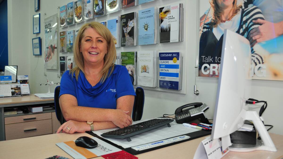SUPPORT LOCAL : Lisa Hall, owner of italktravel, said the industry has been crippled by COVID-19.