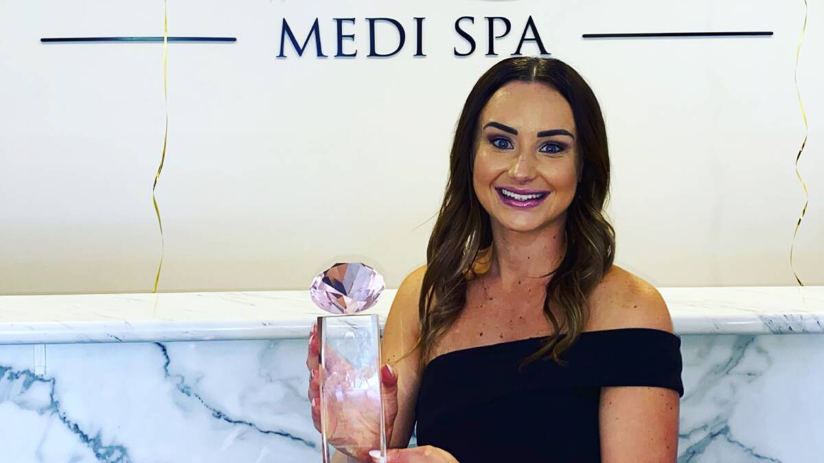THE BEST OF THE BEST: Taylor Fenton, who has been named the best spa manager in Australia, following the awards earlier this week.