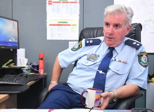 TOP COP: Supt Peter O'Brien says police will be ready to deal with gatecrashes at the Bathurst 1000.