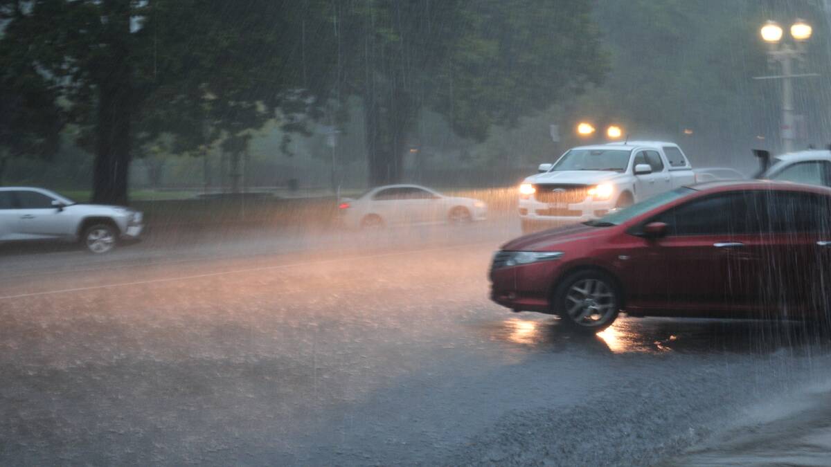 Rainfall is predicted for Bathurst. Photo: File.