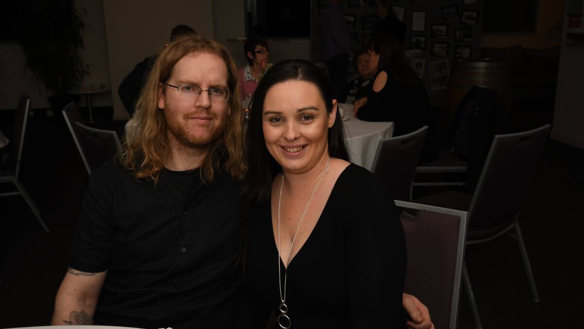 AT RYDGES: Sean and Kayla Bodycott were among those at the retirement function.090118cfwell9