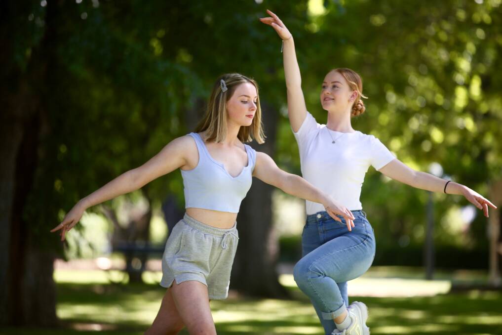 TALENT: Mia Ryan and Lily Cole impressed in the Sydney-based dance festival Sharp Short Dance 2020.