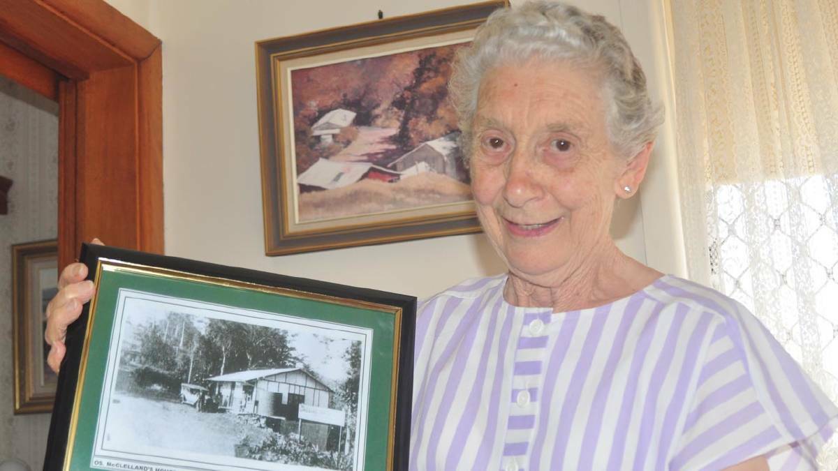 WAR MEMORIES: The late Mary Newing treasured her memories of lively times in the small community of Cambewarra Mountain on the South Coast of NSW during World War II.