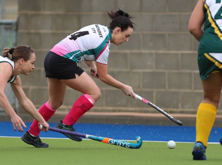 WASN'T TO BE: Kelsey Willott and Bathurst City went down 3-1 to Orange Ex-Services on Saturday. Photo: PHIL BLATCH