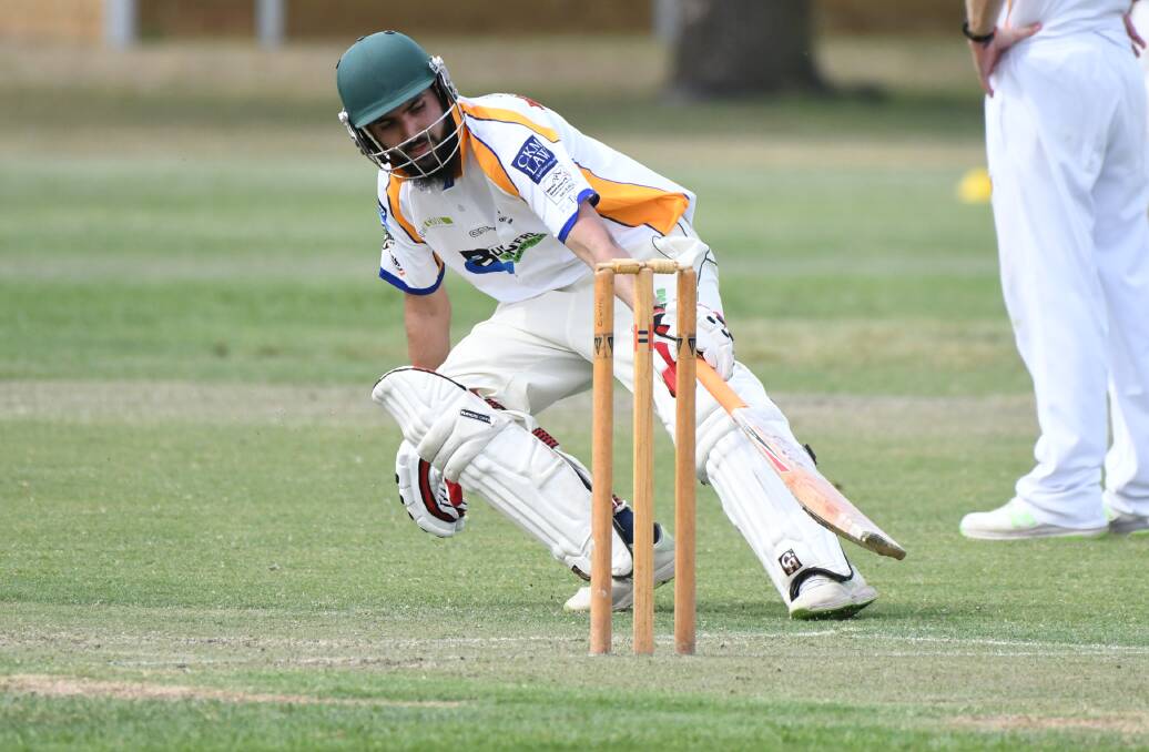 BESTED AGAIN: Imran (pictured) and Jameel Qureshi put on a nice second wicket stand for Western in their NSW Country Championships game on Saturday but it wasn't enough to beat Riverina. Photo: JUDE KEOGH