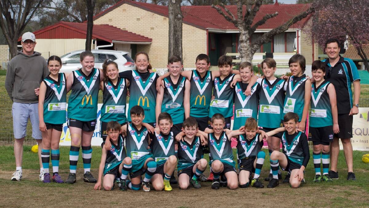 ALMOST GOT THERE: The Bathurst Bushrangers under 12s fought hard in their grand final loss.