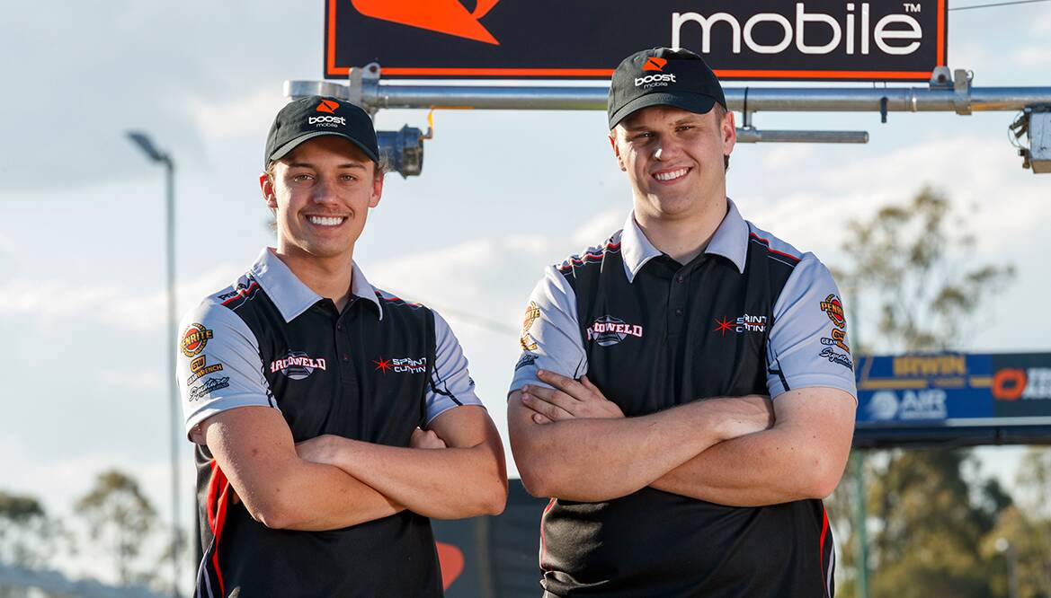 WILDCARD: Jake and Brodie are set to race at the Bathurst 1000 and the other Supercars PIRTEK Enduro Cup events this season. Photo: SUPERCARS