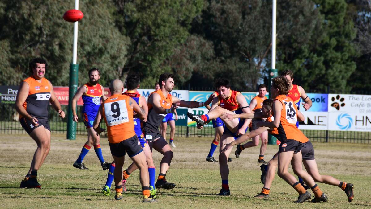 NOT THE FINEST DAY: Bathurst Giants went down to Dubbo Demons on Saturday. Photo: AMY MCINTYRE