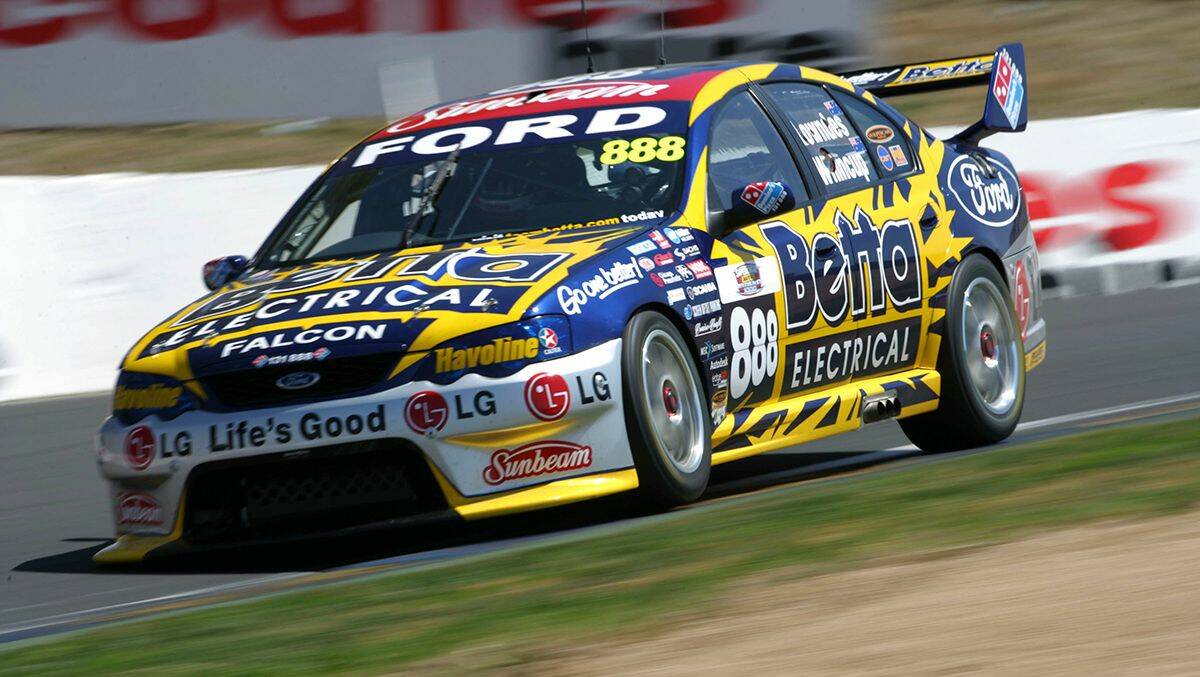 Craig Lowndes and Jamie Whincup's 2006 Bathurst 1000-winning Falcon will be one of several iconic cars on show.