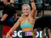 Roxy George took out gold in the Down Under CrossFit Championships in the women's futures category. Picture by CrossFit 2795.