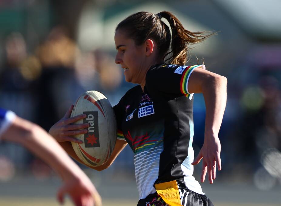 PRESENCE: Claire Woolmington is one of 10 Bathurst players representing Group 10 in this Saturday's match against Group 11 at the Jack Arrow Sporting Complex. Photo: PHIL BLATCH