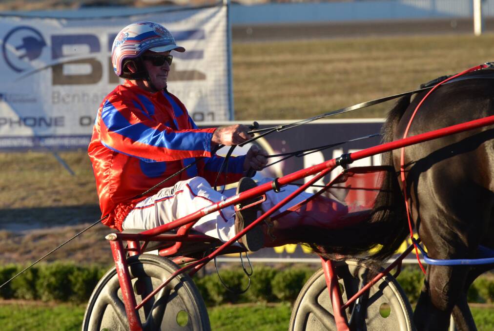 ONE LAST GO: Steve Turnbull (pictured) and Amanda Turnbull have Joes Star Of Mia and Ellmers Image respectively racing in Saturday's Inter Dominion Pacing Consolation. Photo: ANYA WHITELAW