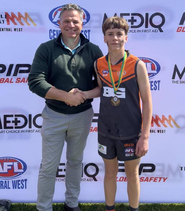 Ruben Campiao was named best on ground in the under 14s decider.