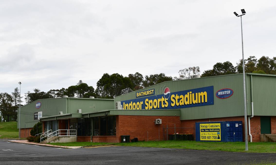 CLOSED FOR NOW: The Bathurst Indoor Sports Stadium sits empty on Wednesday afternoon. The stadium is expected to stay this way for some time, after shutting its doors indefinitely from mid-march. Photo: ALEXANDER GRANT