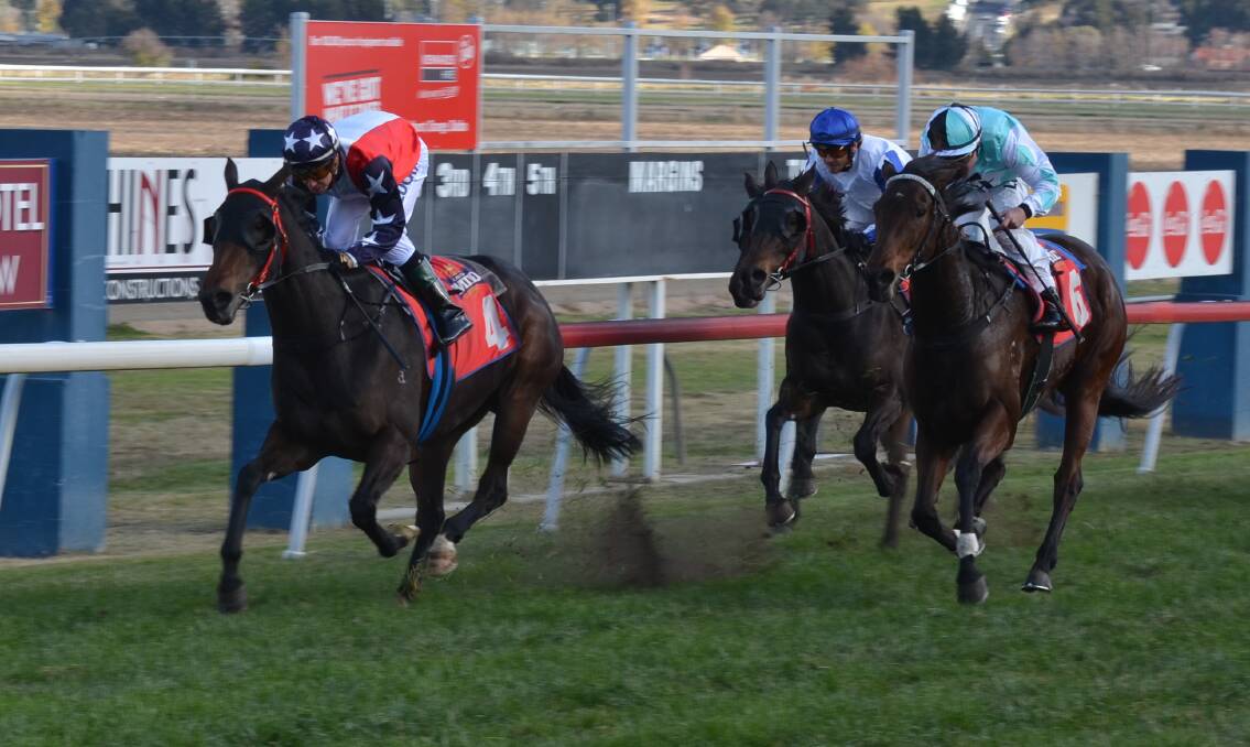 OFF TO A FLYER: Press Box (left) has made an amazing start in Dean Mirfin's stables. Half-sister Press Week will look to do the same. She won at Narromine and will chase more success at home. Photo: BRADLEY JURD
