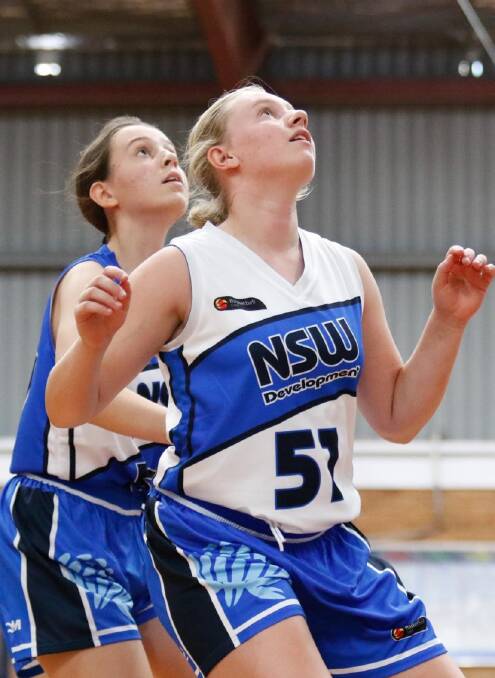 BIG EFFORT: Zara Phillips in action at the recent Sand Slam event in Sydney. The Bathurst player was consistently among the higher scores in her country team. Photo: BASKETBALL NSW