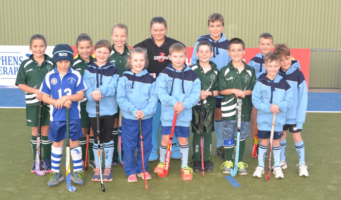 GREAT TIME: Bathurst juniors from Kelso, Souths, St Pat's (all pictured) plus All Saints' College and Oberon are enjoying a new season of action at the Cooke Hockey Complex. Photo: ALEXANDER GRANT