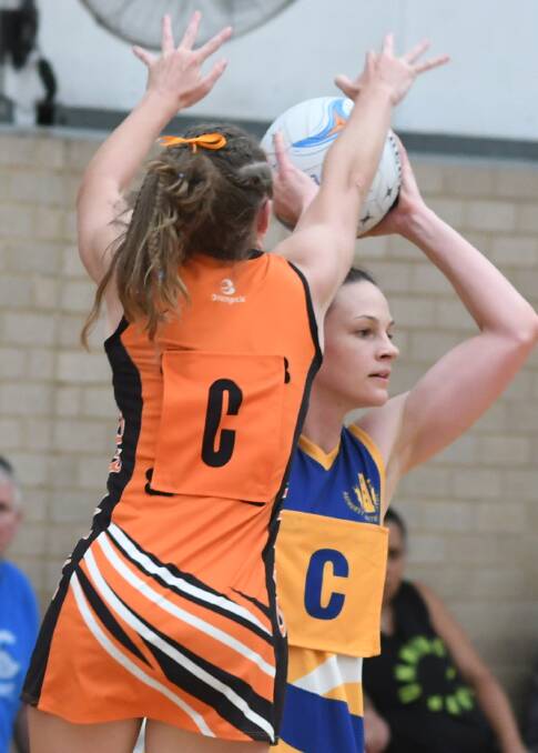 FINALS: Rachel Murray and the Bathurst West-Central West Regional League Netball side will aim to defend their title this Sunday. Photo: CHRIS SEABROOK