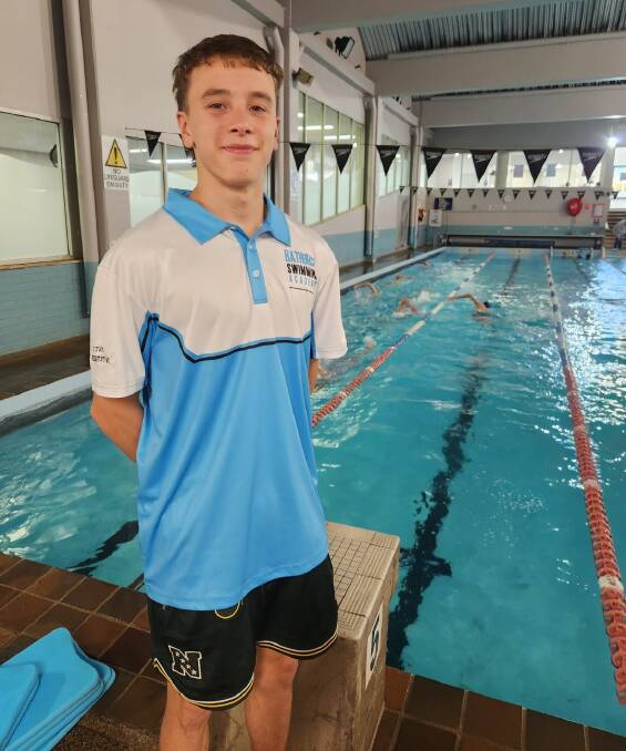 Chase Robrahn will represent Bathurst Swimming Academy at nationals. Picture supplied.