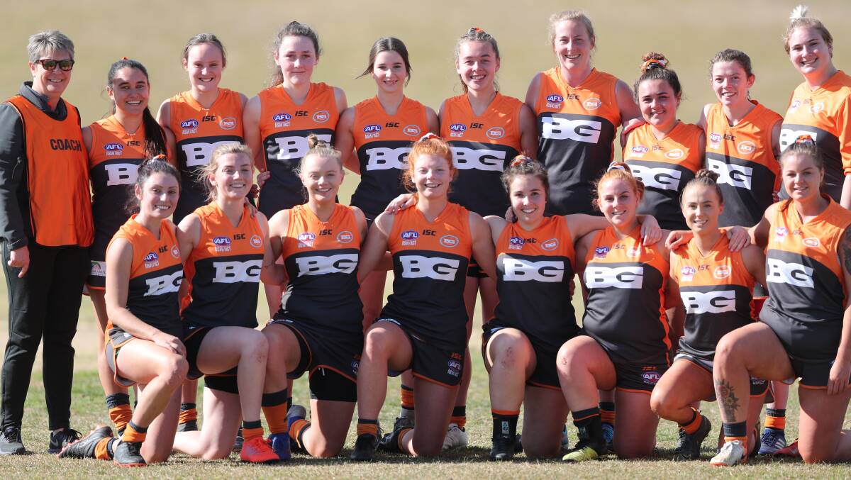 WE'RE NUMBER ONE: Bathurst Giants women have claimed the club's first ever senior minor premiership. Photo: PHIL BLATCH