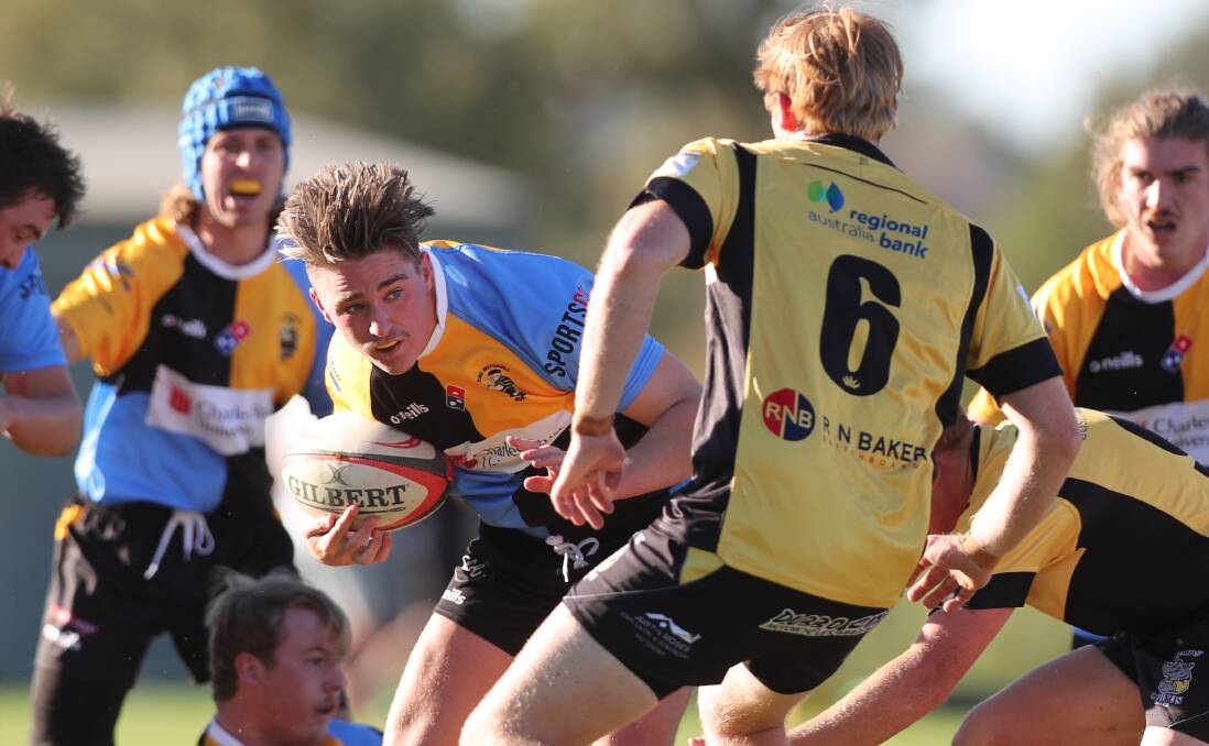 GET AMONGST IT: Aidan Kennelly said there's a great vibe around the Charles Sturt University Bathurst campus thanks to the success of their sports teams in the run towards finals. Photo: PHIL BLATCH