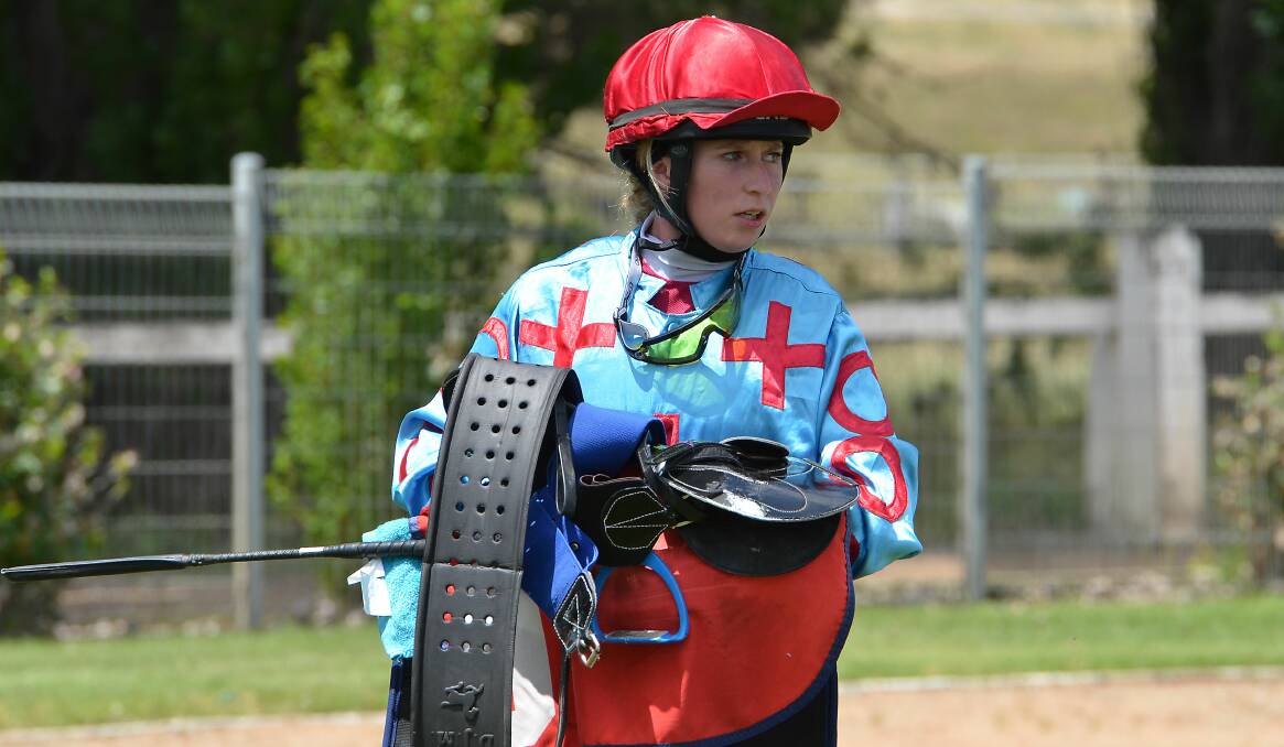 A HORSE IN FORM: Ash Stanley has the ride on The Long Run at Mudgee.