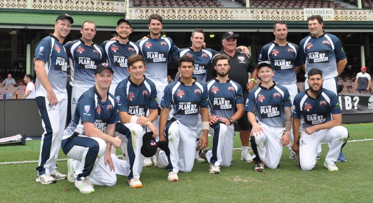 GET HERE AGAIN: Last season's grand final Central West Wranglers side who played at the Sydney Cricket Ground. Photo: NICK MCGRATH