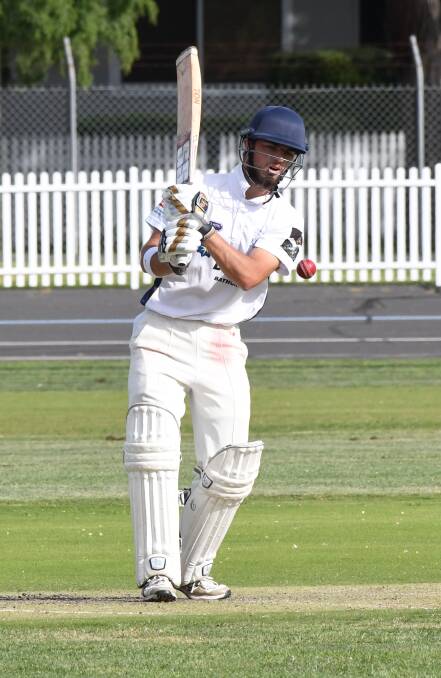SYDNEY SCORE: Nic Broes scored 90 runs for Western Suburbs on Saturday.