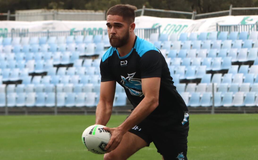 I'M KEEN: Will Kennedy is keen to help the Sharks to try to reach another finals series in 2021. Photo: SHARKS MEDIA