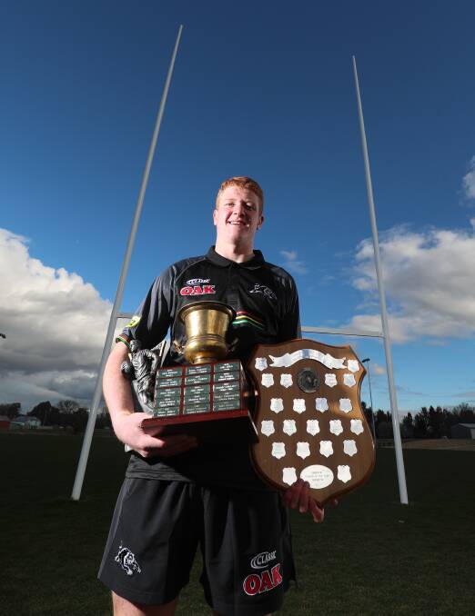 STAR PERFORMER: Bathurst Panthers' Brad Fearnley was recently named Group 10's under 18s player of the year. Photo: PHIL BLATCH