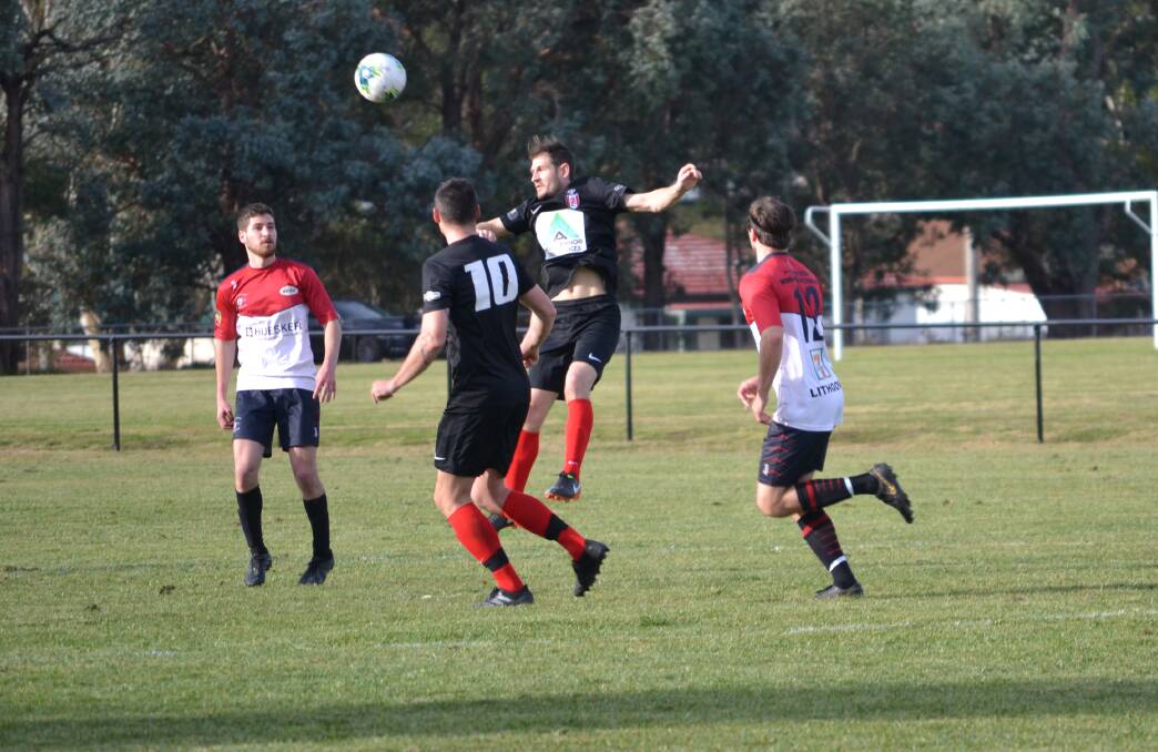 NOT GOOD ENOUGH: Panorama FC will need to lift their game for this Wednesday night's clash against Lithgow Workmans FC after a disappointing nil-all draw with Parkes Cobras on Saturday. Photo: CIARA BASTOW