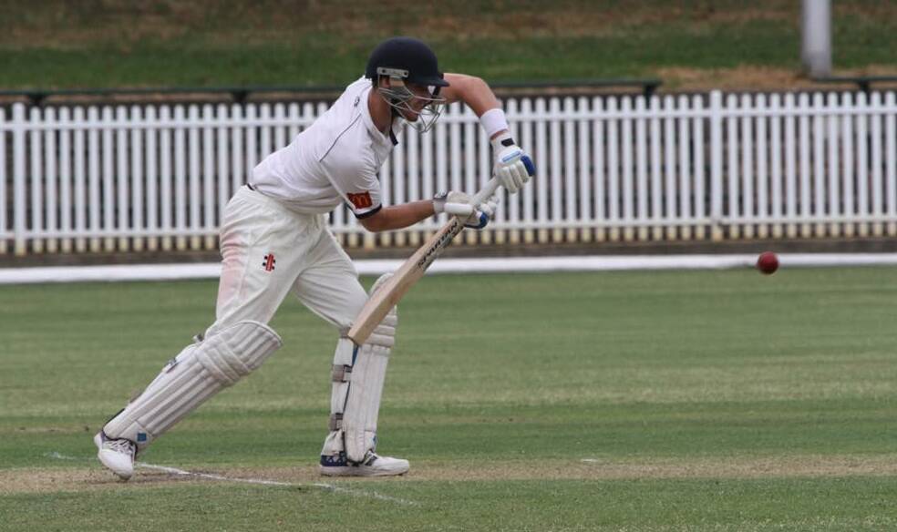 CRUCIAL KNOCK: Callum Hotham's 41 played a big role in Western Surburbs' win. Photo: PETER CHEUNG