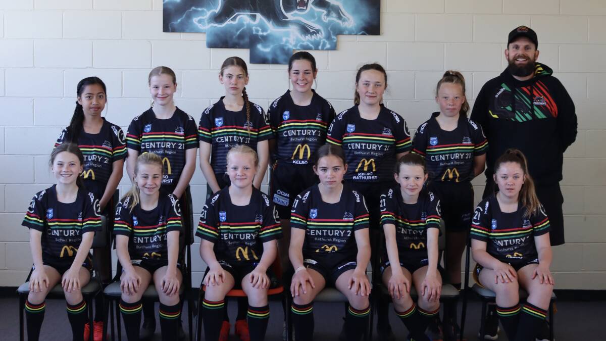 WE'RE READY: The Bathurst Panthers under 13s are excited for a grand final meeting with Orange CYMS this Sunday. Photo: CONTRIBUTED