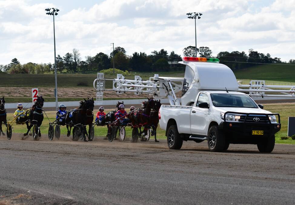 A NEW TYPE OF BARRIER: Bathurst Harness Racing Club will play host to all meetings in the NSW western region as part of COVID-19 preventative measures. Photo: ALEXANDER GRANT