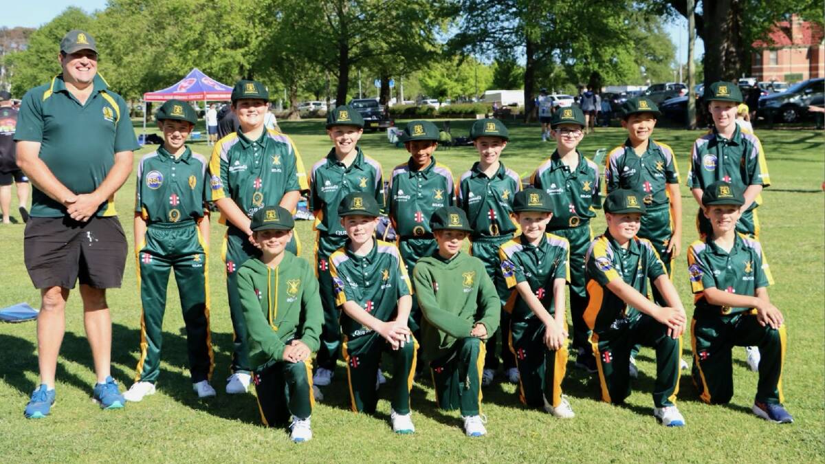 Bathurst's under 12s side nearly mounted a comeback against Orange on Sunday. Picture supplied.