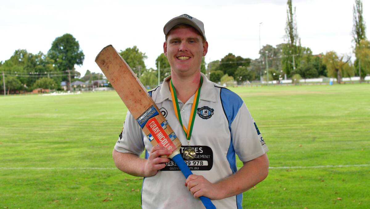 Tom Murray was named player of the final for his score of 85. Picture by Alexander Grant.