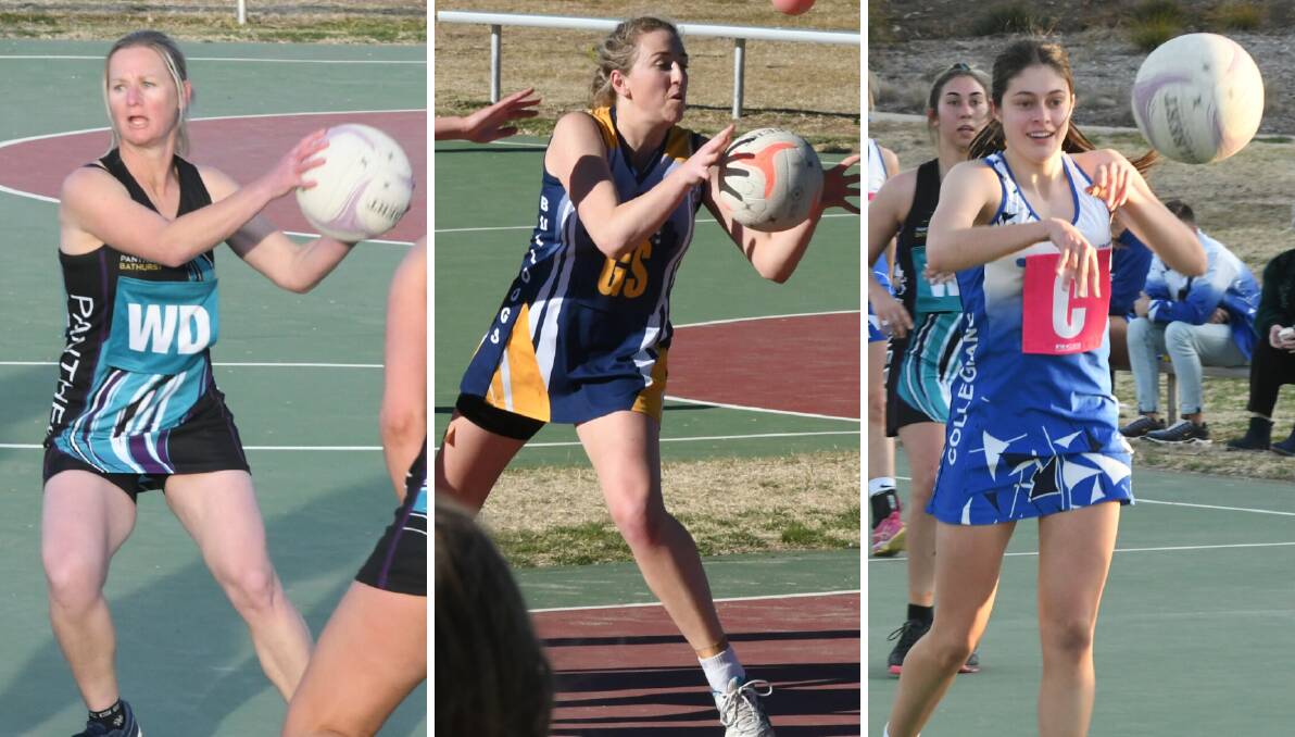 READY TO PLAY: Panthers, Bulldogs and Collegians are the only three clubs represented in this year's Bathurst District Netball A grade competition.