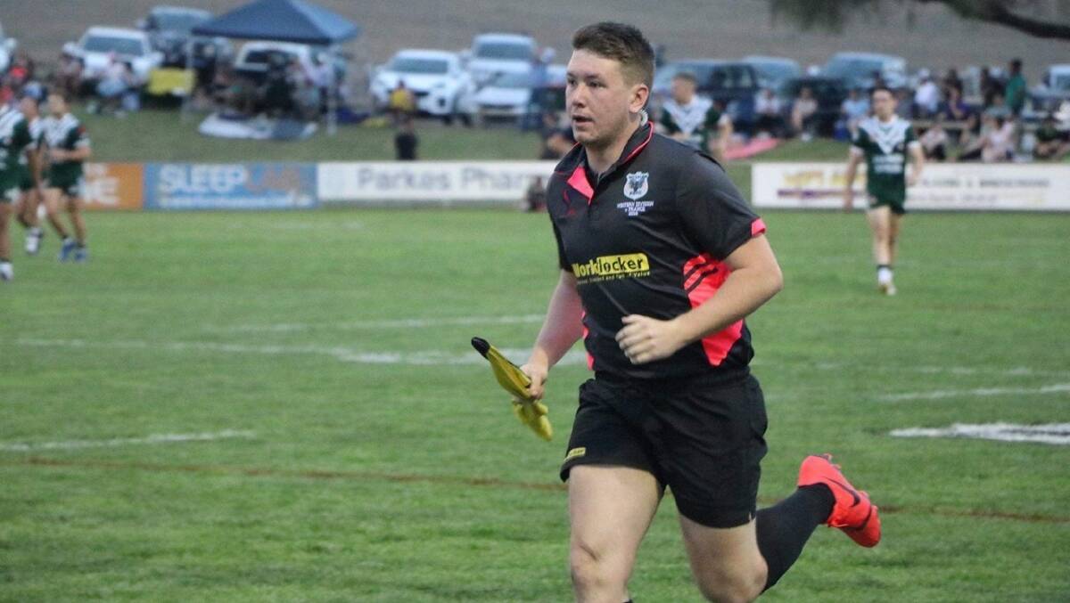 AMONG THE BEST: Bathurst's Bryce Hotham will be part of the NSW Rugby League Regional and Metropolitan Referee Developments squads, who will operate as a single unit in 2022. Photo: CONTRIBUTED