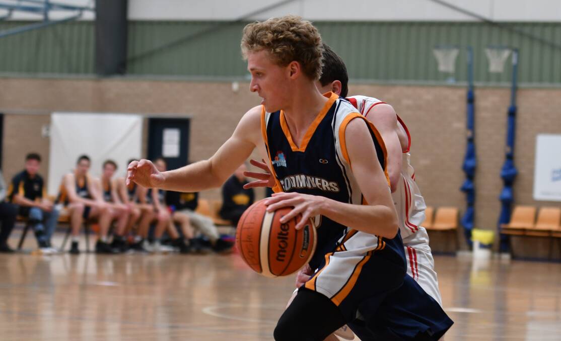 RETURN: Nathan Germech is back for the Bathurst Goldminers in time for their Waratah Youth League men's division two basketball double header. They will play Hills Hornets and Moss Vale Magic. Photo: ALEXANDER GRANT