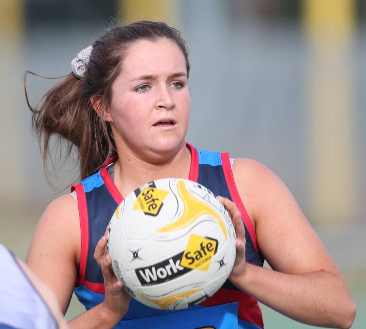 CRUNCH TIME: Evie Simpson and Scots All Saints College have the chance to go through to the A reserve grade grand final when they play Panthers Mustangs on Saturday. Photo: PHIL BLATCH