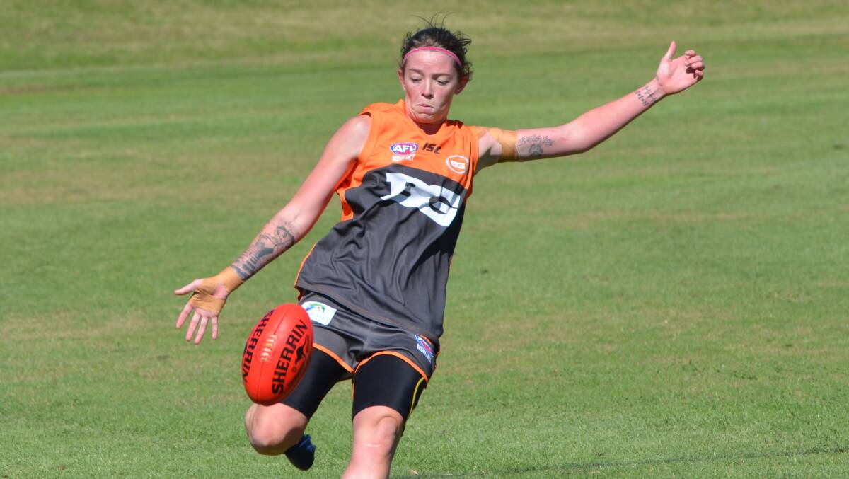 MILESTONE: Mariah Gilchrist will notch up for 50th Central West AFL senior women's appearance. Photo: ANYA WHITELAW