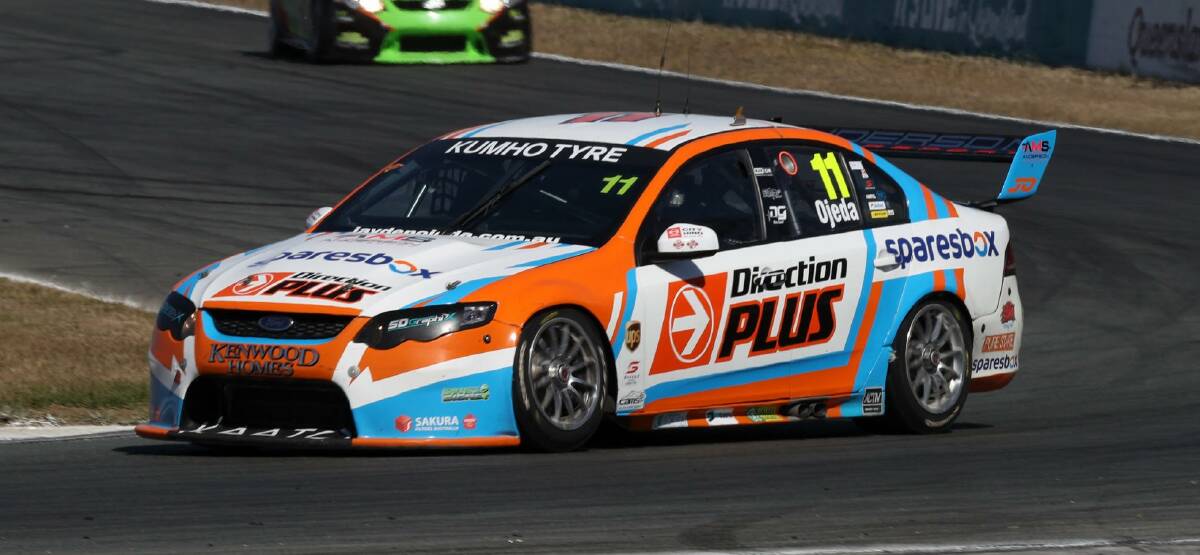ON THE RISE: Jayden Ojeda claimed victory in the last race of the weekend at Queensland Raceway to earn a second consecutive Super 3 round victory for the Bathurst-based Anderson Motorsport garage.