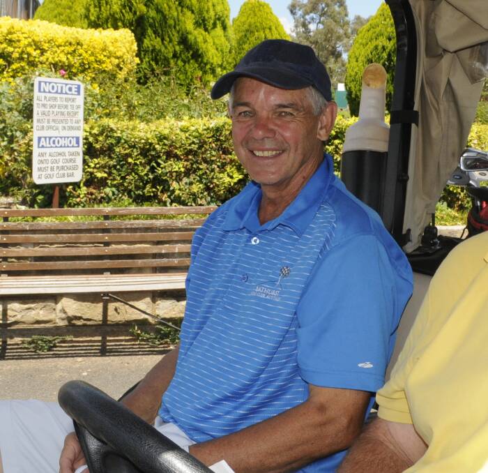 DECIDER: Bathurst Golf Club president Ray Stapley (pictured) and playing partner Ed Marel are facing off against Kevin Callaughan and Stephen Johnson for the Jimmy Johnson Trophy. Photo: CHRIS SEABROOK