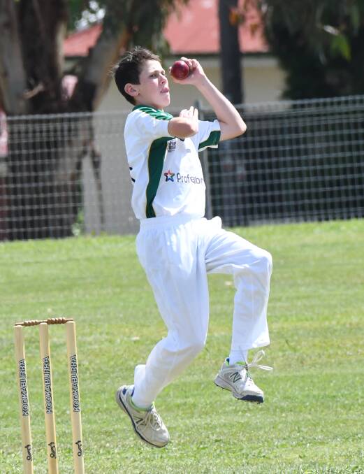 ON TARGET: Ethan Muller was the pick of the Bathurst bowlers. Photo: CHRIS SEABROOK