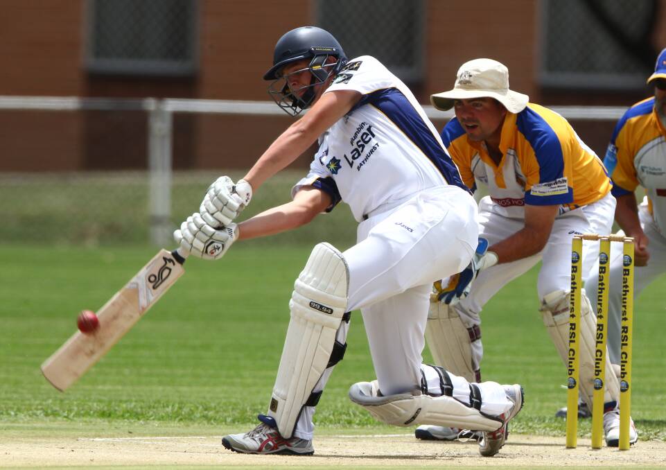 MADE IT: Bathurst's Ben Parsons made his NSW Premier Cricket first grade debut for Gordon in Saturday's win over Randwick Petersham. Photo: PHIL BLATCH
